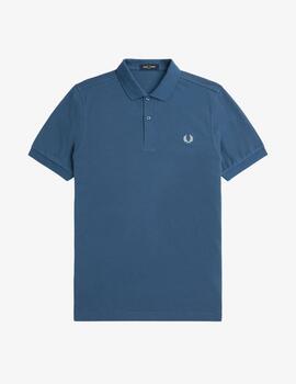 Polo Fred Perry Plain Azul hombre