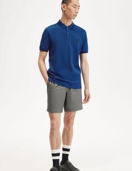 Polo Fred Perry Twin Tipped Azul Tinta hombre