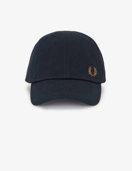 Gorra Fred Perry Pique Classic Marina hombre