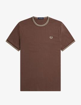 Camiseta Fred Perry Twin Tipped  hombre