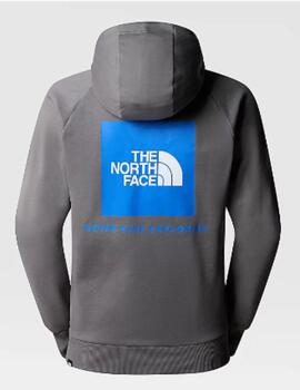 Sudadera The North Face Raglan Redbox Gris hombre