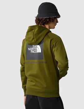 Sudadera The North Face Raglan Redbox Verde hombre