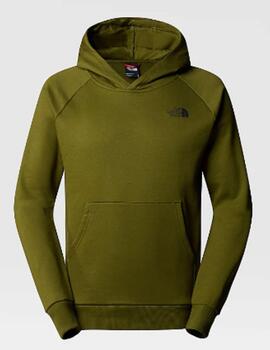 Sudadera The North Face Raglan Redbox Verde hombre