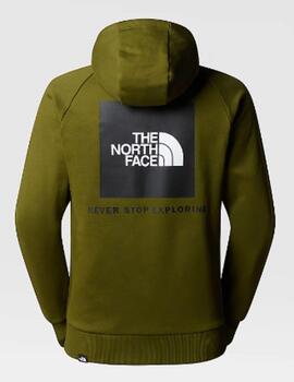 Sudadera The North Face Raglan Redbox Verde hombre