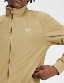 Cazadora Fred Perry Brentham Mostaza hombre