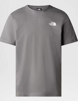 Camiseta The North Face Redbox Tee Gris Hombre