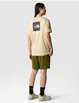 Camiseta The North Face Redbox Tee Beige hombre