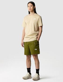 Camiseta The North Face Redbox Tee Beige hombre