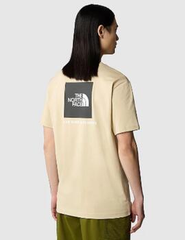 Camiseta The North Face Redbox Tee Beige hombre