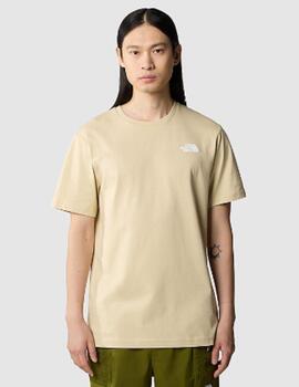 Camiseta The North Face Redbox Tee Beige hombre