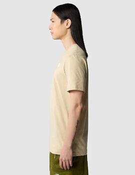 Camiseta The North Face Redbox Tee Beige hombre