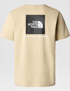 Camiseta The North Face Redbox Tee Beige hombre