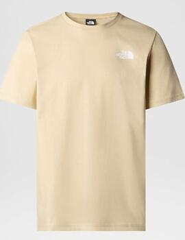 Camiseta The North Face Redbox Tee Beige hombre