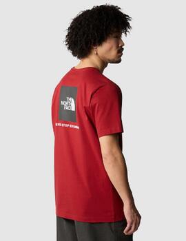 Camiseta The North Face Redbox Tee Roja hombre