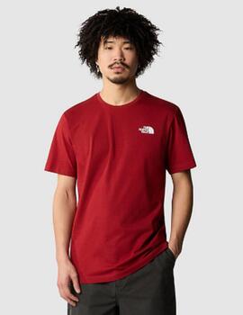 Camiseta The North Face Redbox Tee Roja hombre