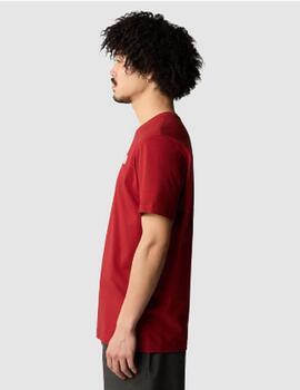 Camiseta The North Face Redbox Tee Roja hombre