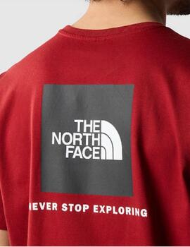 Camiseta The North Face Redbox Tee Roja hombre