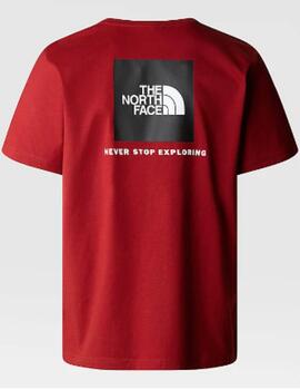 Camiseta The North Face Redbox Tee Roja hombre