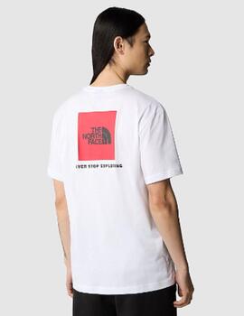 Camiseta The North Face Redbox Tee Blanca hombre