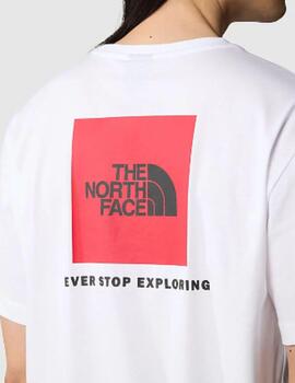 Camiseta The North Face Redbox Tee Blanca hombre