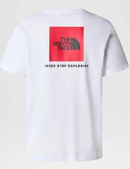 Camiseta The North Face Redbox Tee Blanca hombre