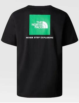 Camiseta The North Face Redbox Tee Negra hombre