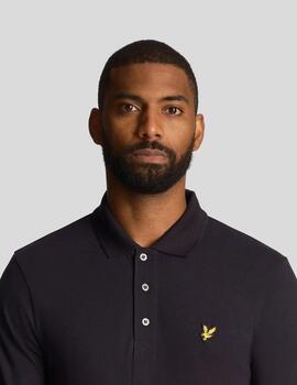 Polo Lyle&Scott Plain Marino hombre