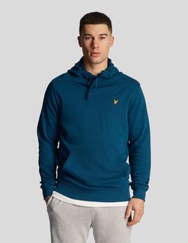 Sudadera Lyle&Scott Pullover Hoodie Marina hombre