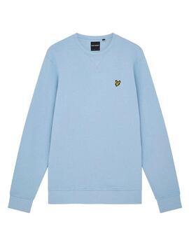 Sudadera Lyle&Scott Crew Neck Azul hombre