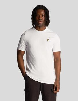 Camiseta Lyle&Scott Thistle Club Print Blanca hombre