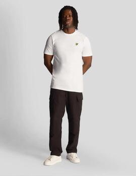 Camiseta Lyle&Scott Thistle Club Print Blanca hombre