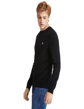 Jersey Timberland Merino Crew Negro