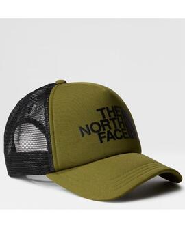 Gorra The North Face Logo Verde/Negra unisex