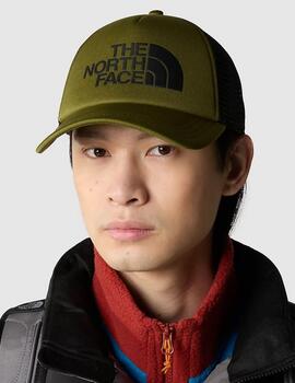 Gorra The North Face Logo Verde/Negra unisex