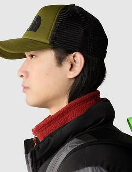 Gorra The North Face Logo Verde/Negra unisex