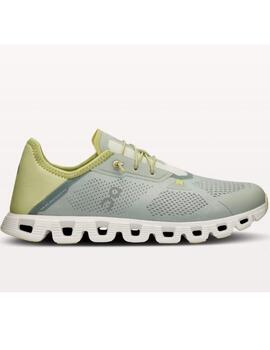 Zapatilla On running Cloud 5 Coast Gris/ Turquesa hombre