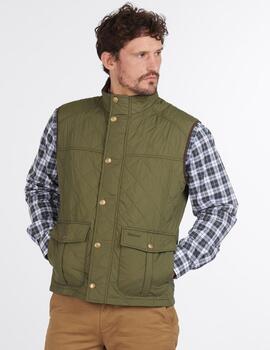 Chaleco Barbour Explorer Verde hombre