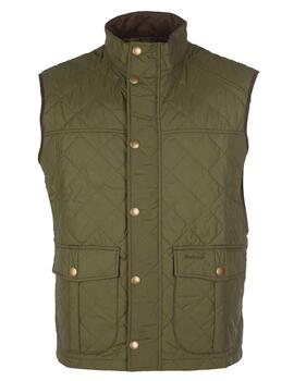 Chaleco Barbour Explorer Verde hombre