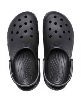 Zueco Crocs Classic Platform Clog Negra