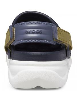 Zueco Crocs Duet Max II Clog Marino hombre