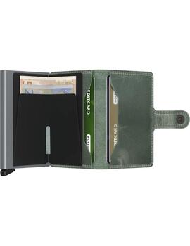 Tarjetero Secrid Matte Verde