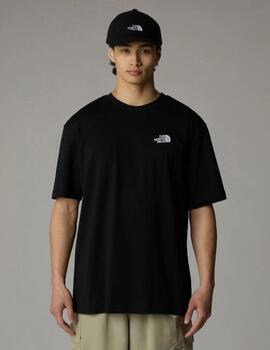 Camiseta The North Face Essential oversize  Negra unisex