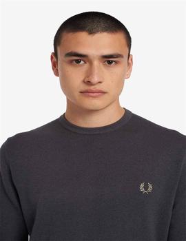 Jersey Fred Perry c/Redondo Gris