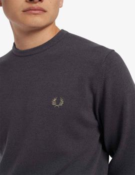 Jersey Fred Perry c/Redondo Gris
