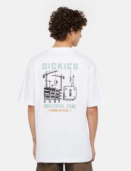 Camiseta Dickies Industrial Zone Blanca hombre