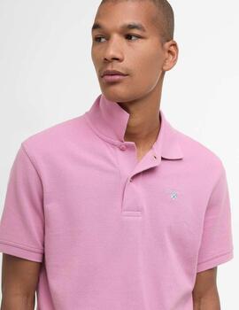 Polo Barbour Original Sports Tailored Rosa hombre