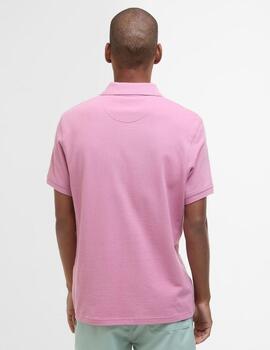 Polo Barbour Original Sports Tailored Rosa hombre