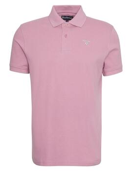 Polo Barbour Original Sports Tailored Rosa hombre