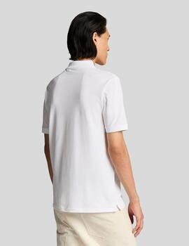 Polo Lyle&Scott superfine Blanco hombre