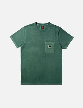 Camiseta Trendsplant Garza  Dyed Verde